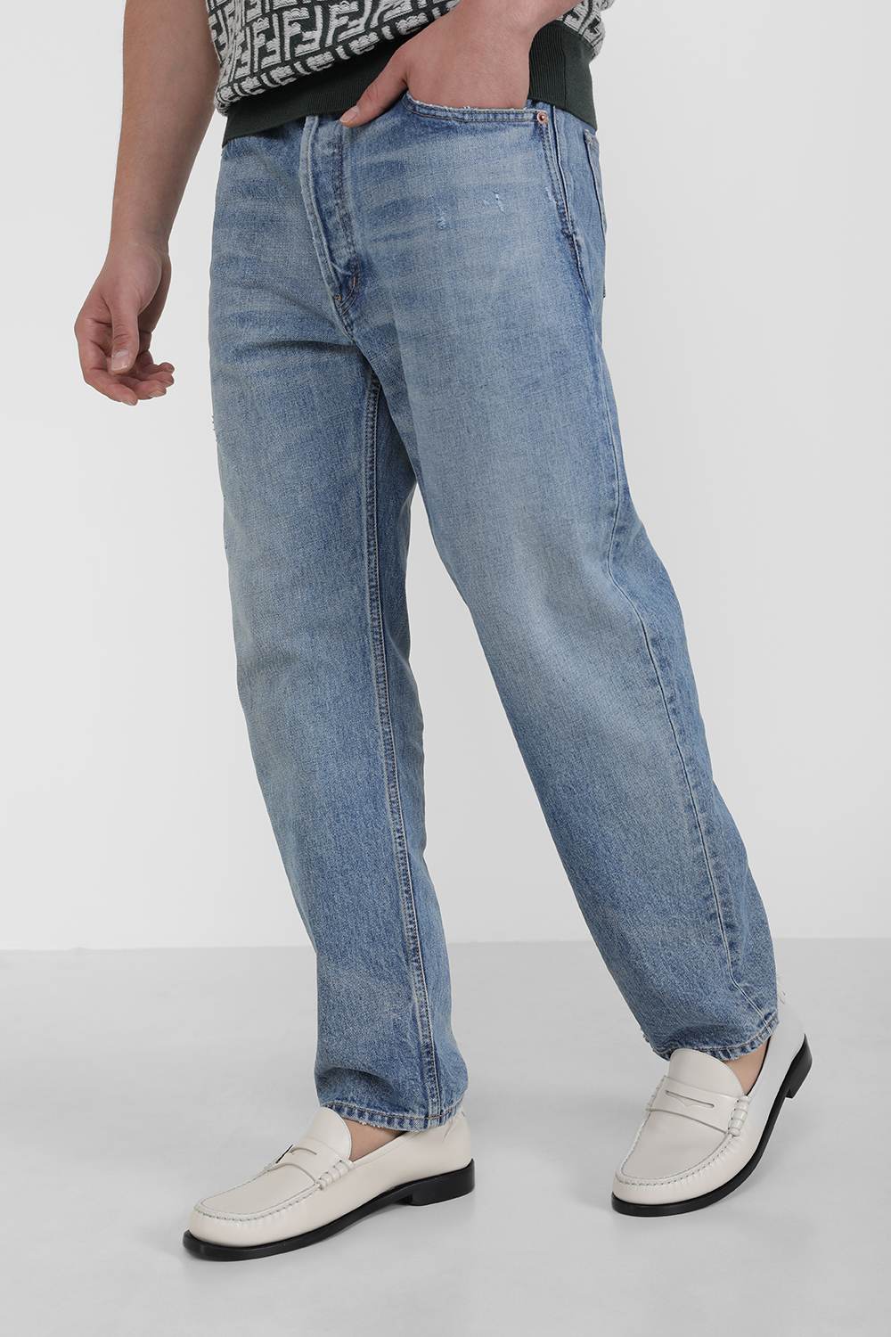 נעלי מוקסינים SAINT LAURENT